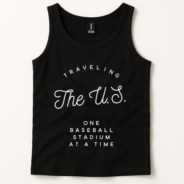 Traveling The U.S. One Baseball Stadium At A Time Tank Top