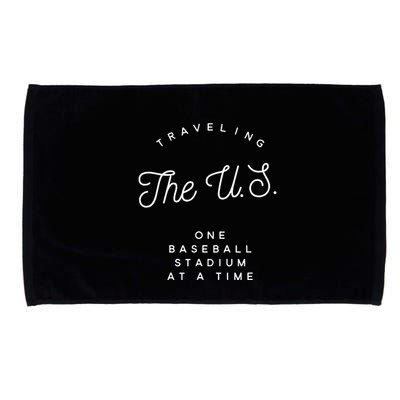 Traveling The U.S. One Baseball Stadium At A Time Microfiber Hand Towel