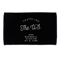 Traveling The U.S. One Baseball Stadium At A Time Microfiber Hand Towel