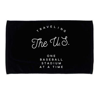 Traveling The U.S. One Baseball Stadium At A Time Microfiber Hand Towel