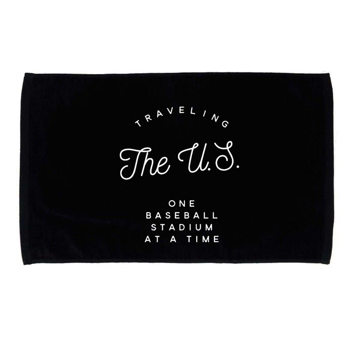 Traveling The U.S. One Baseball Stadium At A Time Microfiber Hand Towel
