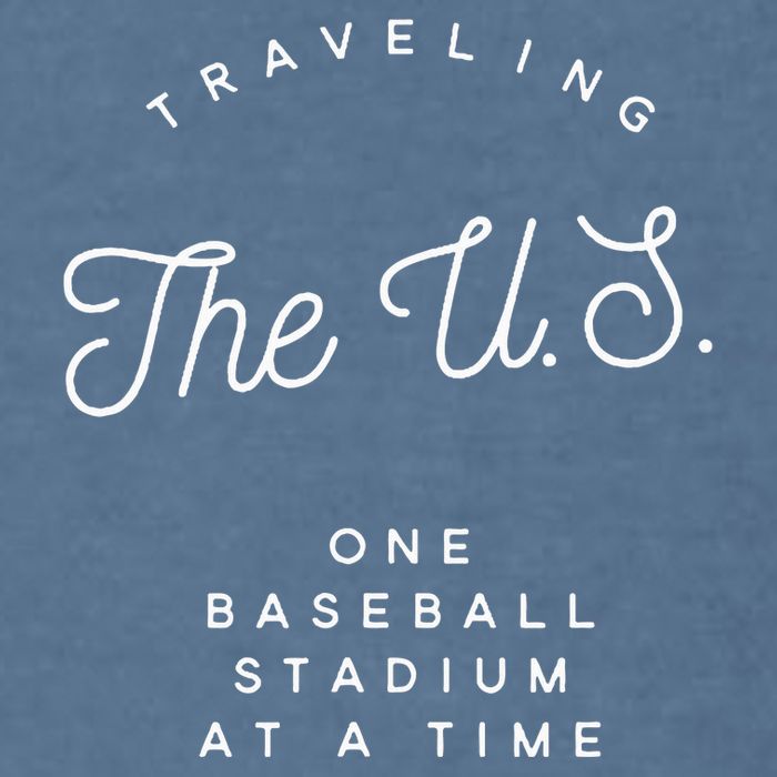 Traveling The U.S. One Baseball Stadium At A Time Garment-Dyed Sweatshirt