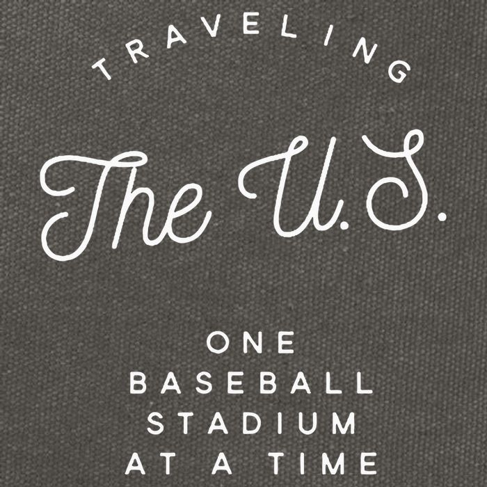 Traveling The U.S. One Baseball Stadium At A Time Cotton Canvas Backpack