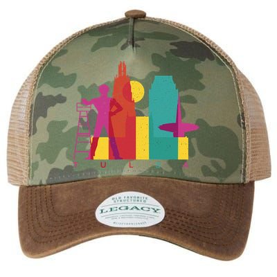 Tulsa Legacy Tie Dye Trucker Hat