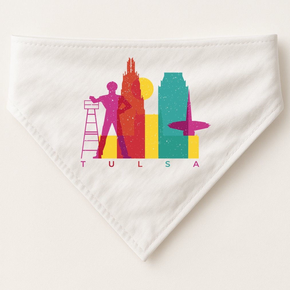 Tulsa USA-Made Doggie Bandana