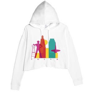 Tulsa Crop Fleece Hoodie