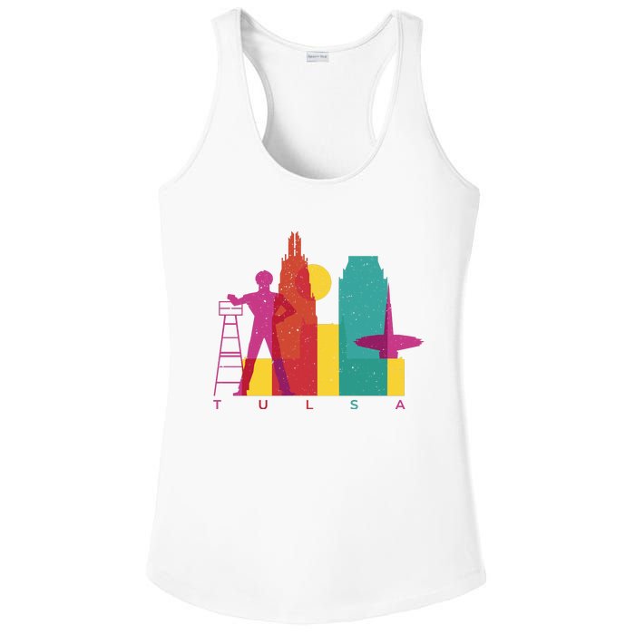 Tulsa Ladies PosiCharge Competitor Racerback Tank