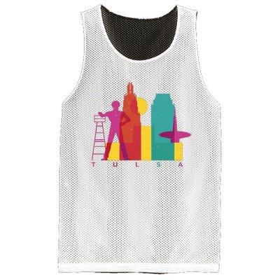 Tulsa Mesh Reversible Basketball Jersey Tank