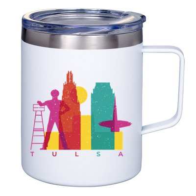 Tulsa 12oz Stainless Steel Coffee Mug