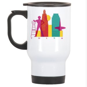 Tulsa Stainless Steel Travel Mug