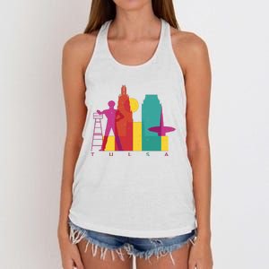 Tulsa Women's Knotted Racerback Tank