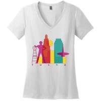 Tulsa Women's V-Neck T-Shirt