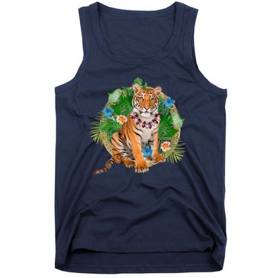 Tropical Tiger Vacation Tank Top