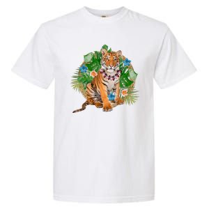 Tropical Tiger Vacation Garment-Dyed Heavyweight T-Shirt