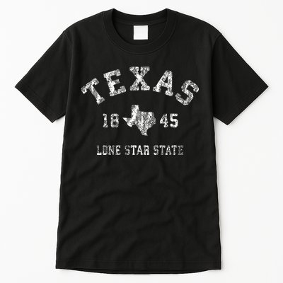 Texas TX Vintage Sports Design Texan Tall T-Shirt