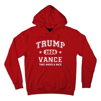 Team Trump Vance 2024 Take America Back Vintage Hoodie