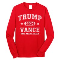 Team Trump Vance 2024 Take America Back Vintage Long Sleeve Shirt