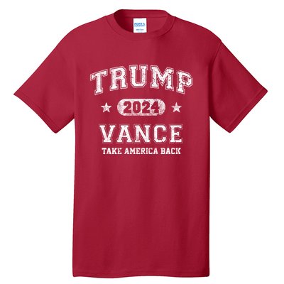 Team Trump Vance 2024 Take America Back Vintage Tall T-Shirt