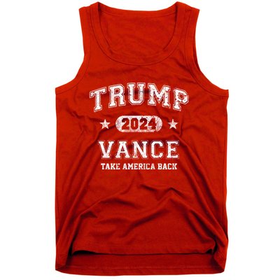 Team Trump Vance 2024 Take America Back Vintage Tank Top