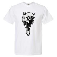 The Thylacine Vintage Marsupial Extinct Animal Garment-Dyed Heavyweight T-Shirt