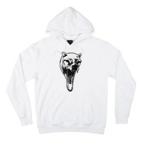 The Thylacine Vintage Marsupial Extinct Animal Hoodie