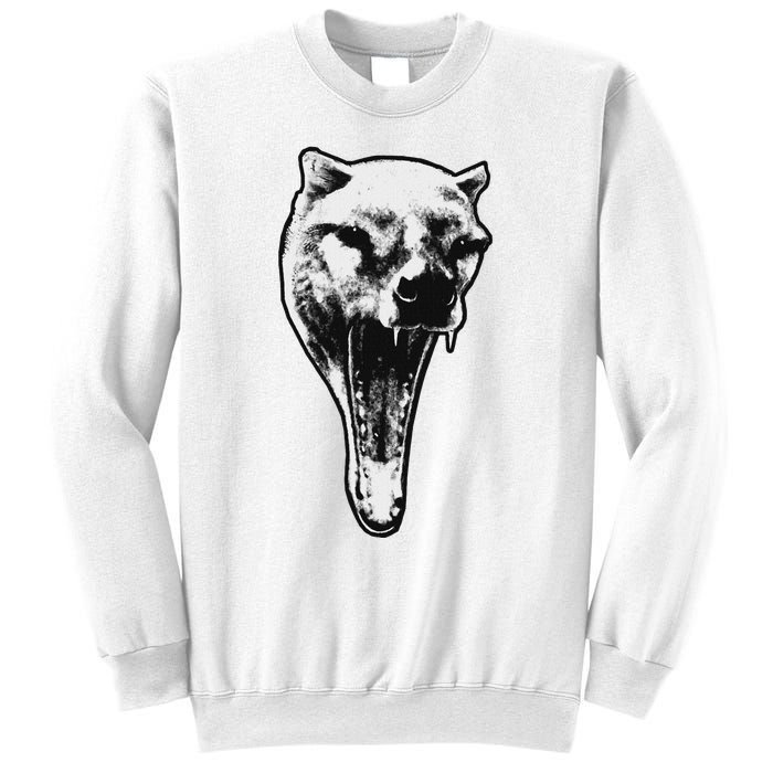 The Thylacine Vintage Marsupial Extinct Animal Sweatshirt