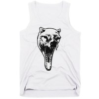 The Thylacine Vintage Marsupial Extinct Animal Tank Top