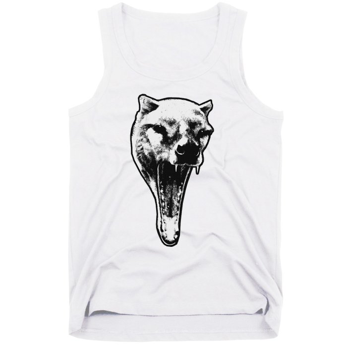 The Thylacine Vintage Marsupial Extinct Animal Tank Top