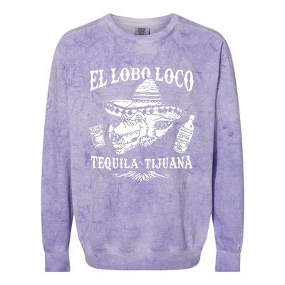 Tijuana Tequila | Vintage Beer Colorblast Crewneck Sweatshirt