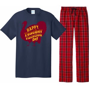 Thanksgiving Teacher Vacation Day Holiday Celebration Gift Pajama Set