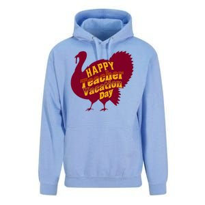 Thanksgiving Teacher Vacation Day Holiday Celebration Gift Unisex Surf Hoodie