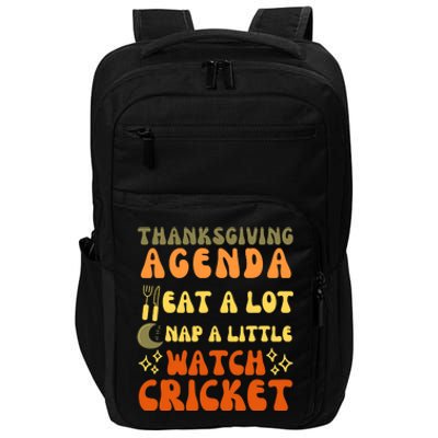 Turkey Trot Virtual Race Funny Thanksgiving Racing Fanatic Impact Tech Backpack