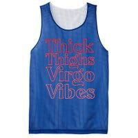 Thick Thighs Virgo Vibes Melanin Black Horoscope Mesh Reversible Basketball Jersey Tank