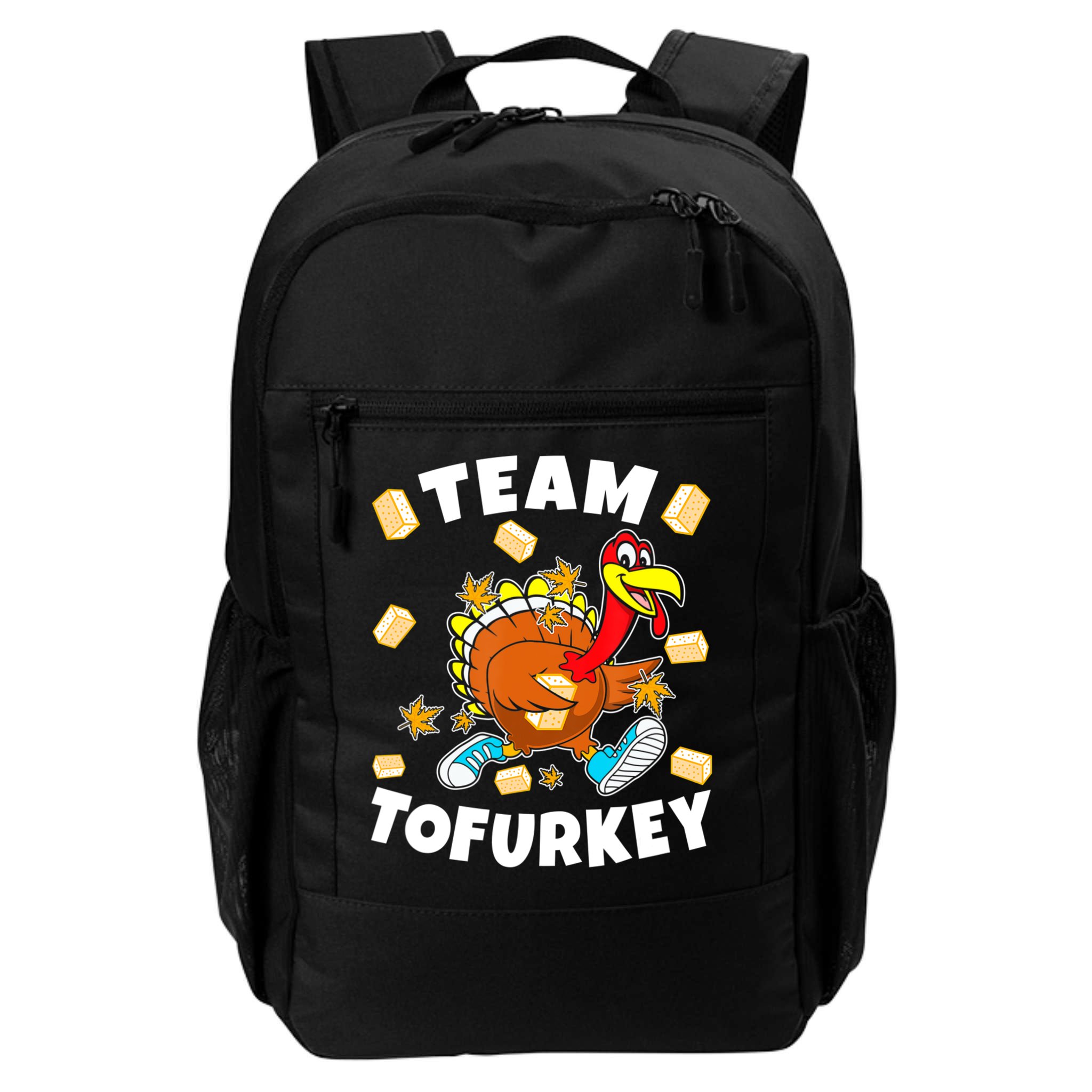 Team Tofurkey Vegan Tofu Thanksgiving Backpack