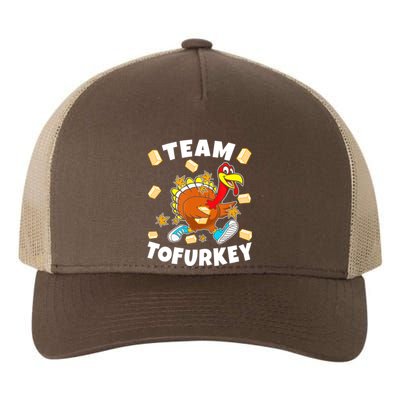 Team Tofurkey Vegan Tofu Thanksgiving Yupoong Adult 5-Panel Trucker Hat