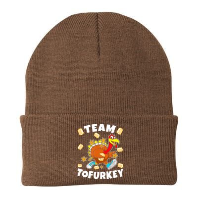 Team Tofurkey Vegan Tofu Thanksgiving Knit Cap Winter Beanie