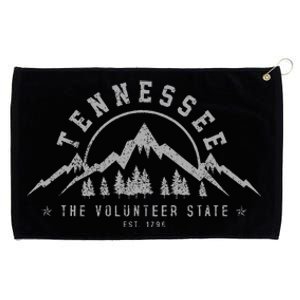 Tennessee The Volunteer State Est. 1796 Nashville Gift Grommeted Golf Towel