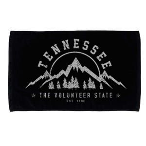 Tennessee The Volunteer State Est. 1796 Nashville Gift Microfiber Hand Towel