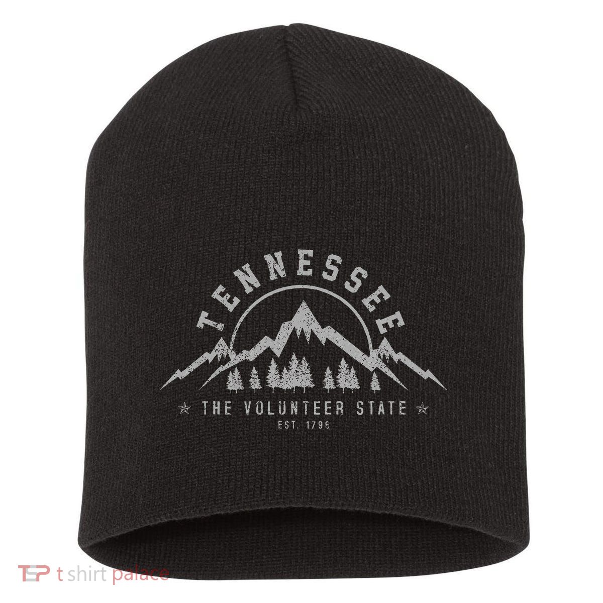 Tennessee The Volunteer State Est. 1796 Nashville Gift Short Acrylic Beanie