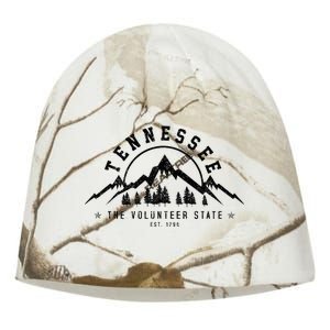 Tennessee The Volunteer State Est. 1796 Nashville Gift Kati - Camo Knit Beanie