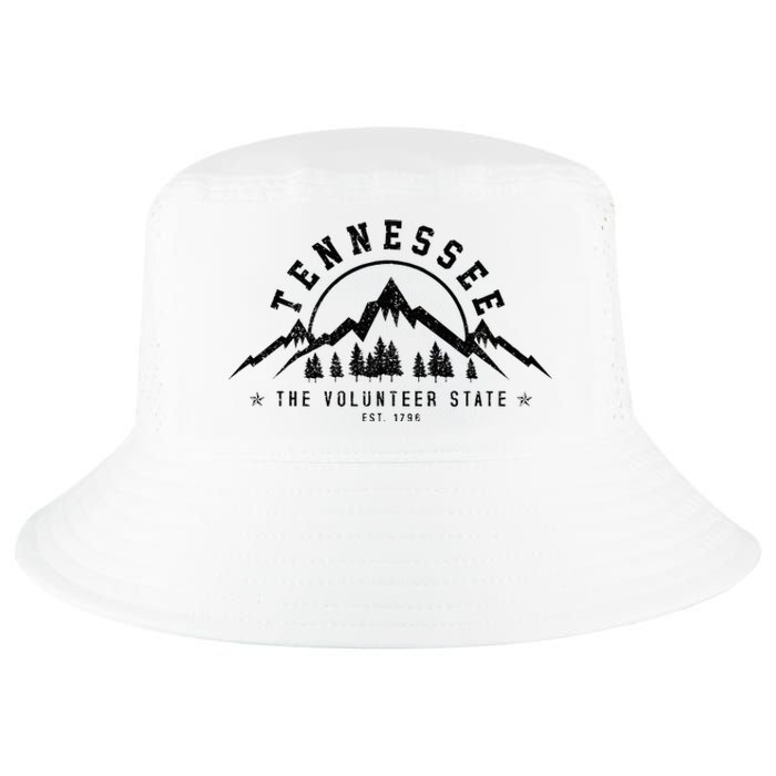 Tennessee The Volunteer State Est. 1796 Nashville Gift Cool Comfort Performance Bucket Hat