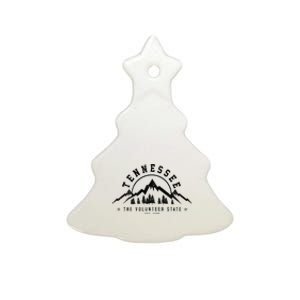 Tennessee The Volunteer State Est. 1796 Nashville Gift Ceramic Tree Ornament