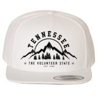 Tennessee The Volunteer State Est. 1796 Nashville Gift Wool Snapback Cap