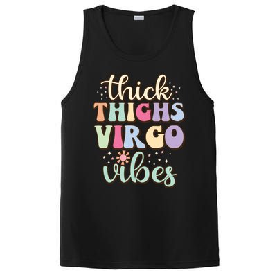 Thick Thighs Virgo Vibes August September Birthday Virgo Meaningful Gift PosiCharge Competitor Tank