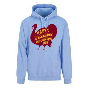 Thanksgiving Teacher Vacation Day Holiday Celebration Unisex Surf Hoodie