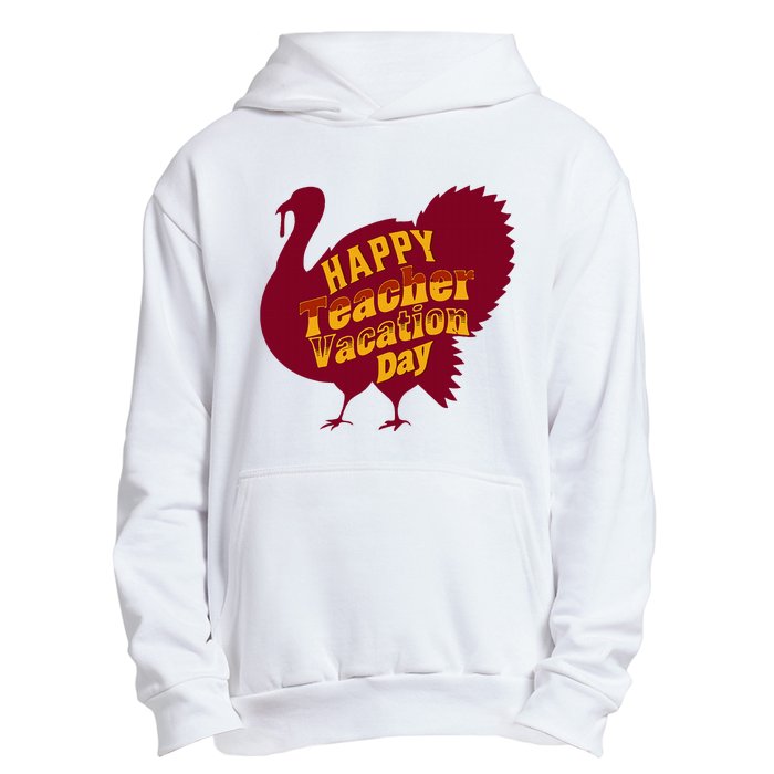 Thanksgiving Teacher Vacation Day Holiday Celebration Urban Pullover Hoodie