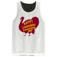 Thanksgiving Teacher Vacation Day Holiday Celebration Mesh Reversible Basketball Jersey Tank