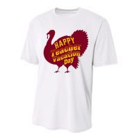 Thanksgiving Teacher Vacation Day Holiday Celebration Performance Sprint T-Shirt