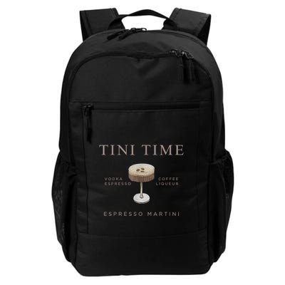Tini Time Vodka Espresso Coffee Liqueur Espresso Martini Backpack
