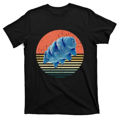 Tardigrade T Vintage Retro Microbiology Gift Water Bear T-Shirt